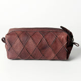 American Darling Toiletry Genuine Leather Women Bag Western Handbag Purse