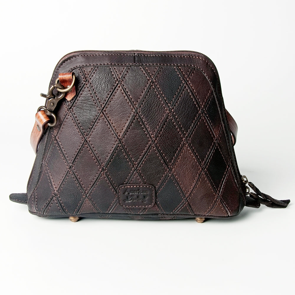 American Darling Crossbody Hand Tooled Genuine Leather Women Bag Western Handbag Purse