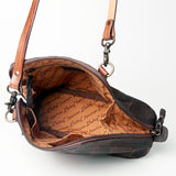 American Darling Crossbody Hand Tooled Genuine Leather Women Bag Western Handbag Purse