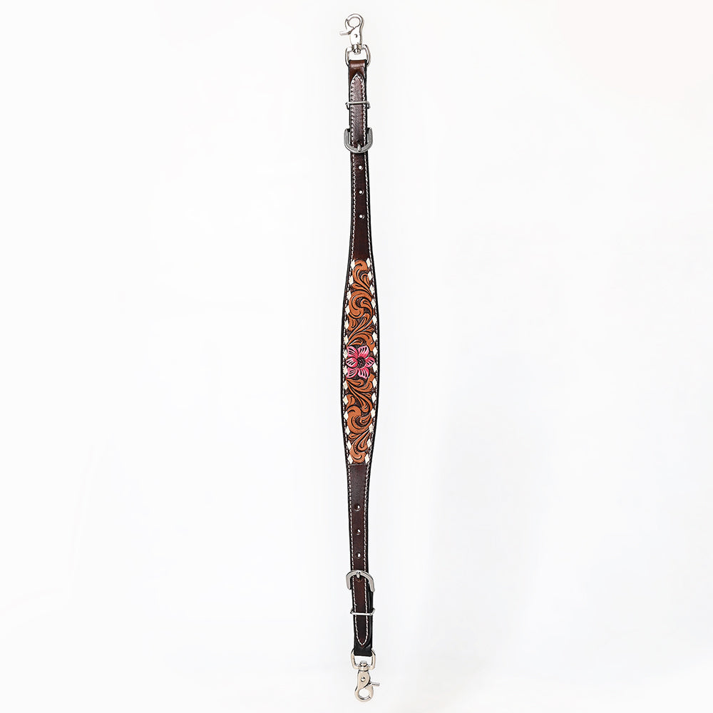 Bar H Equine American Leather Horse Saddle Tack One Ear Headstall Breast Collar Browband Wither Strap Tropical Chaya