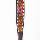 Bar H Equine American Leather Horse Saddle Tack One Ear Headstall Breast Collar Browband Wither Strap Tropical Chaya