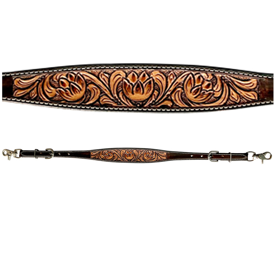Bar H Equine American Leather Horse Saddle Tack Wither Strap - Uhorse