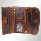 American Darling Wallet Full Grain Genuine Leather Western Women Bag | Handbag Purse | Women Wallet | Wristlet Wallet | Travel Wallet | Leather Wallet | Clutch Wallet