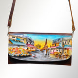American Darling Wallet Hair on Full Grain Genuine Leather Western Women Bag | Handbag Purse Travel Clutch
