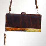 American Darling ADBGM113HR29 Wallet Genuine Leather women bag western handbag purse