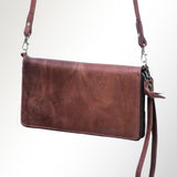 American Darling Clutch Full Grain Genuine Leather Western Women Bag Handbag Purse | Purses for Cute