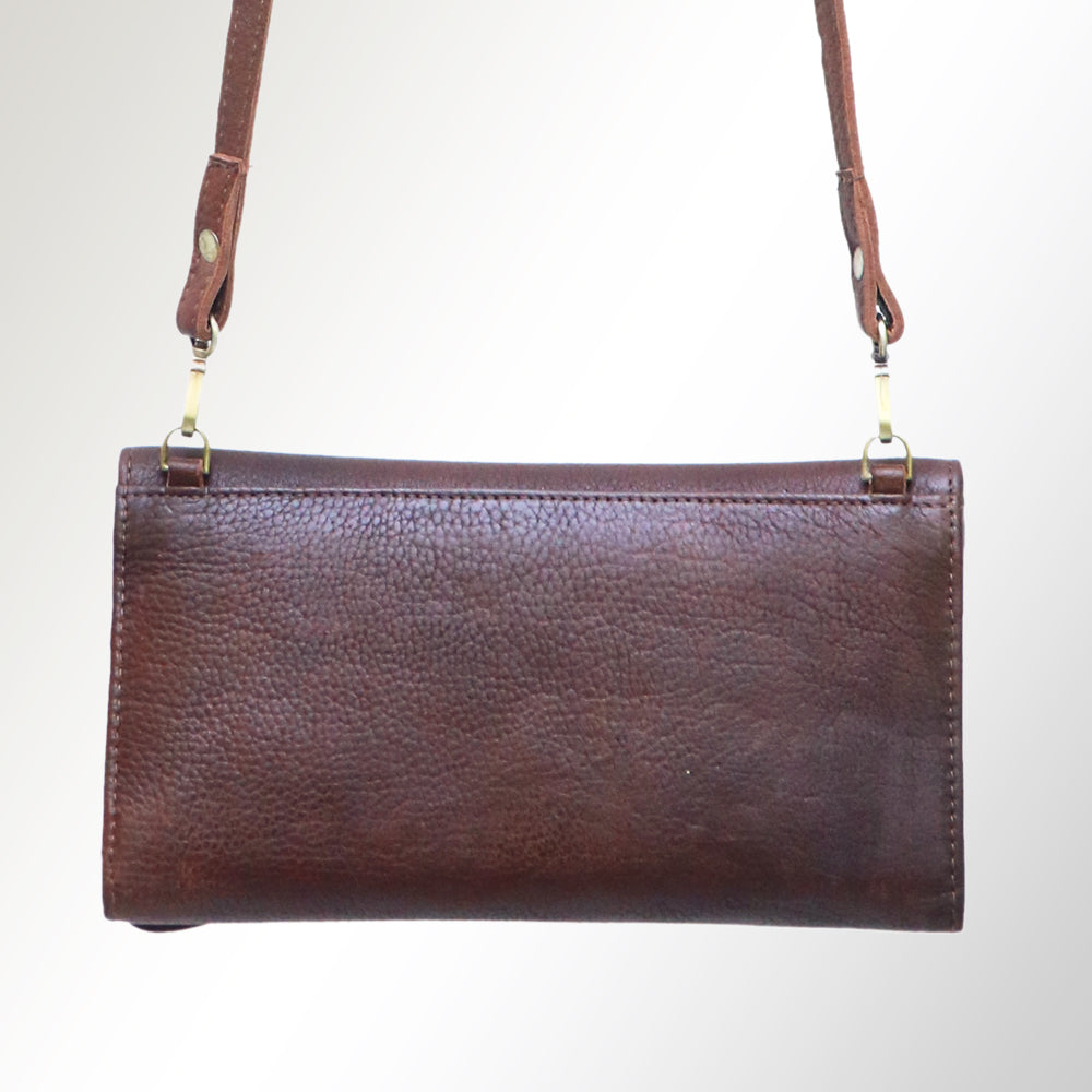 American Darling Small Crossbody Full Grain Genuine Leather Western Women Bag Handbag Purse | for Cute