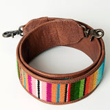 American Darling ADBT138 Saddle Blanket Genuine Leather Crossbody Handle Strap For Bags