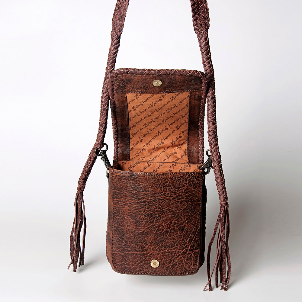 American Darling Crossbody Genuine Leather Women Bag Western Handbag Purse