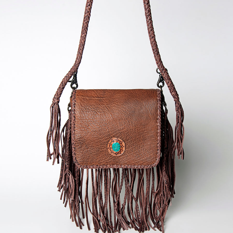 American Darling Cross Body Full Grain Genuine Leather Western Women Bag Handbag Purse | Crossbody for Cute