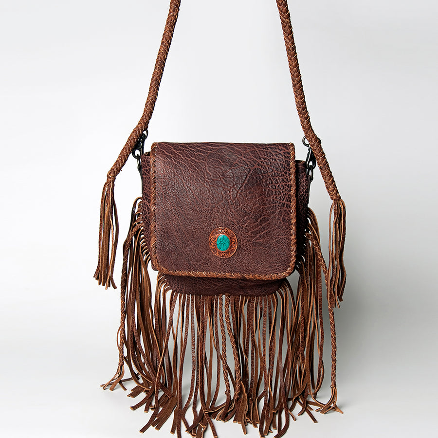 American Darling Cross Body Full Grain Genuine Leather Western Women Bag Handbag Purse | Crossbody for Cute