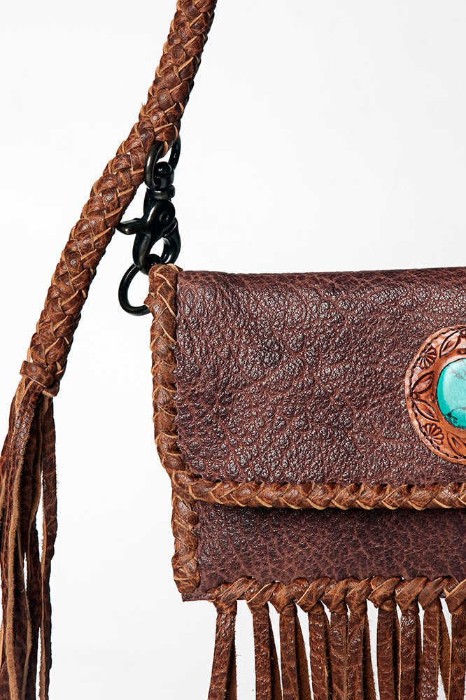 American Darling Wallet Hand Tooled Genuine Leather Women Bag Western Handbag Purse