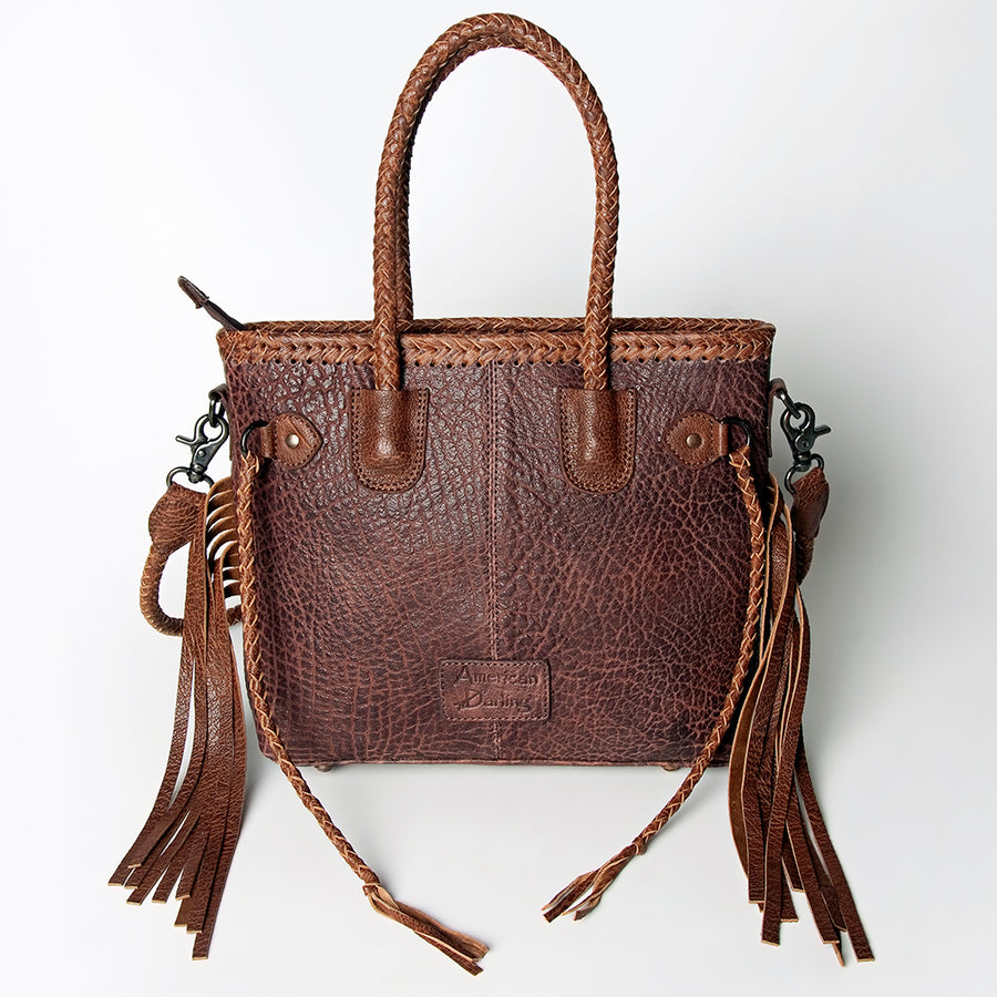 American Darling Tote Full Grain Genuine Leather Western Women Bag Handbag Purse | Travel Bags College Casual