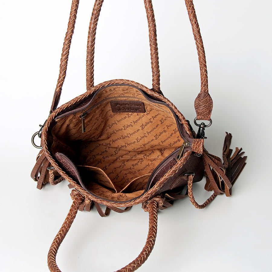 American Darling Tote Full Grain Genuine Leather Western Women Bag Handbag Purse | Travel Bags College Casual