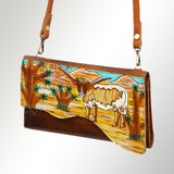 American Darling Small Crossbody Full Grain Genuine Leather Western Women Bag Handbag Purse | for Cute