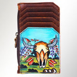 American Darling ADCCM101R20 Card-Holder Genuine Leather Women Bag Western Handbag Purse