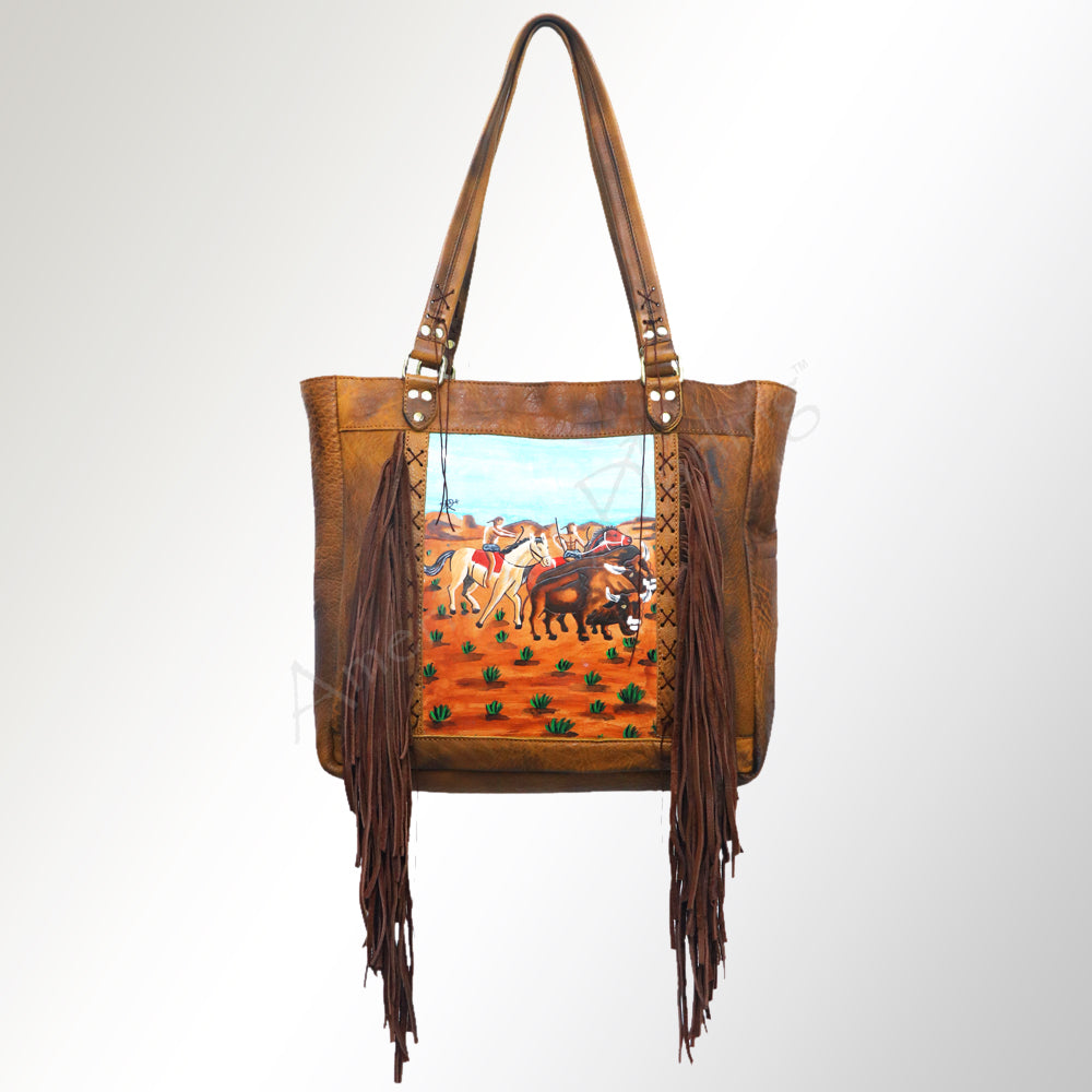 American Darling Tote Full Grain Genuine Leather Western Women Bag Handbag Purse | Travel Bags College Casual