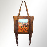 American Darling Tote Full Grain Genuine Leather Western Women Bag Handbag Purse | Travel Bags College Casual