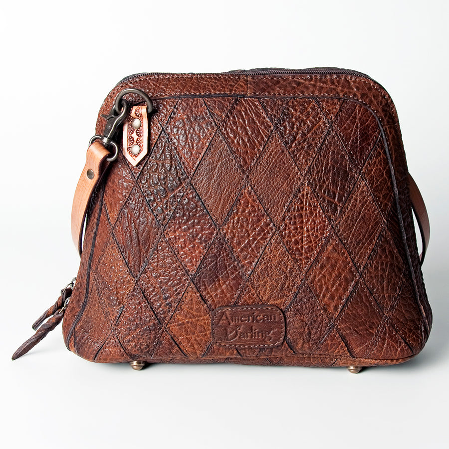 American Darling Crossbody Hand Tooled Genuine Leather Women Bag Western Handbag Purse