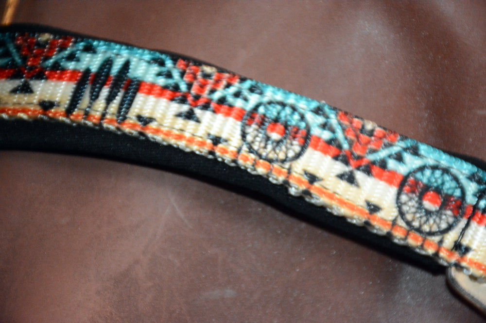 Hilason 1 Inch Fully Adjustable Halter US Flag Polyester