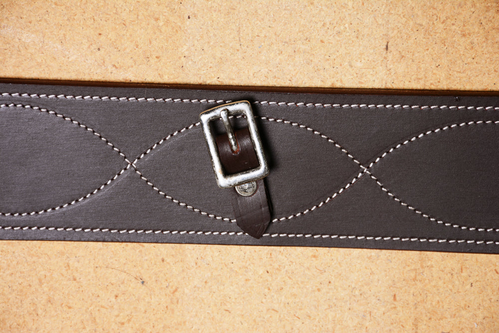 Hilason Western Flank Cinch With Connector Harness Leather