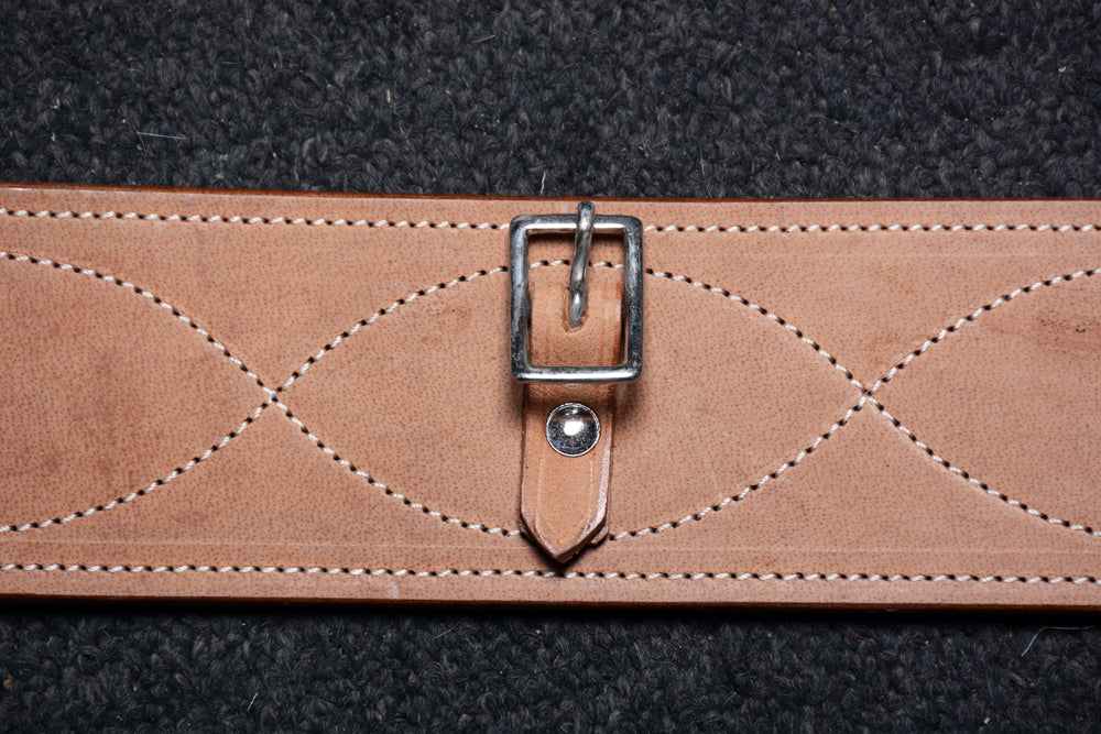 Hilason Western Flank Cinch With Connector Harness Leather