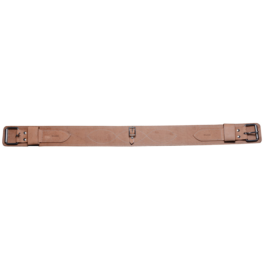 Hilason Western Cinch With Connector Harness Leather Russet - Uhorse