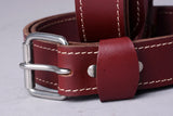 HILASON Western Genuine Leather Belt for Men Women Cowboy Cowgirl Handmade Unisex Full Grain Heavy Duty Tooled Belt for Jeans