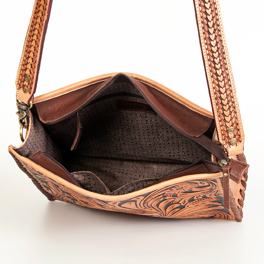 American Darling Tote Hand Tooled Genuine Leather Western Women Bag Handbag Purse | Travel Bags College Casual