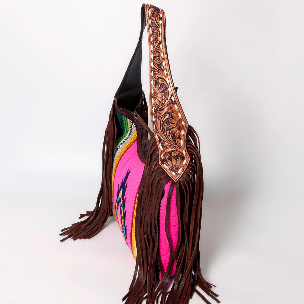 American Darling Hobo Saddle Blanket Genuine Leather Western Women Bag | Handbag Purse Bags for Cute