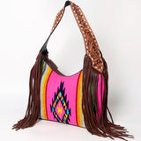 American Darling Hobo Saddle Blanket Genuine Leather Western Women Bag | Handbag Purse Bags for Cute