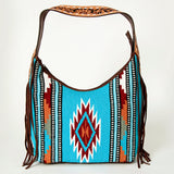 American Darling Hobo Saddle Blanket Genuine Leather Western Women Bag | Handbag Purse Bags for Cute