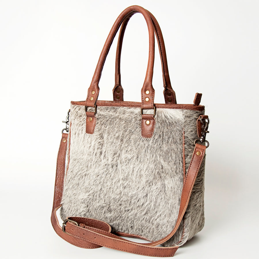 American Darling Tote Bag Hair On Genuine Leather Western Women Handbag Purse | for Cute Travel