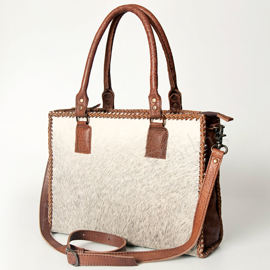 American Darling Tote Hair On Genuine Leather Western Women Bag | Handbag Weekend Travel Bags - Uhorse