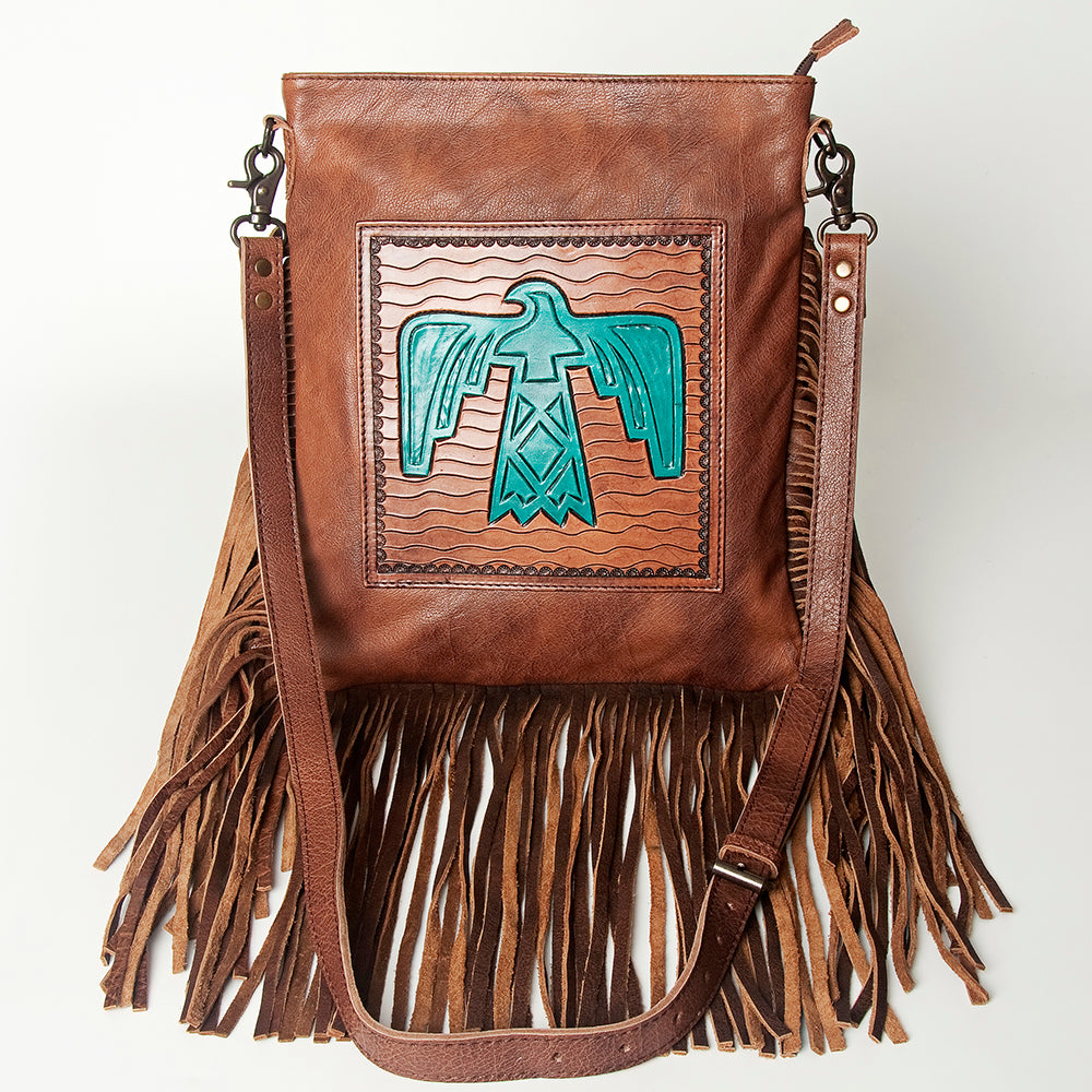 American Darling Cross Body Hair on Genuine Leather Western Women Bag Handbag Purse | Crossbody for Cute Bags