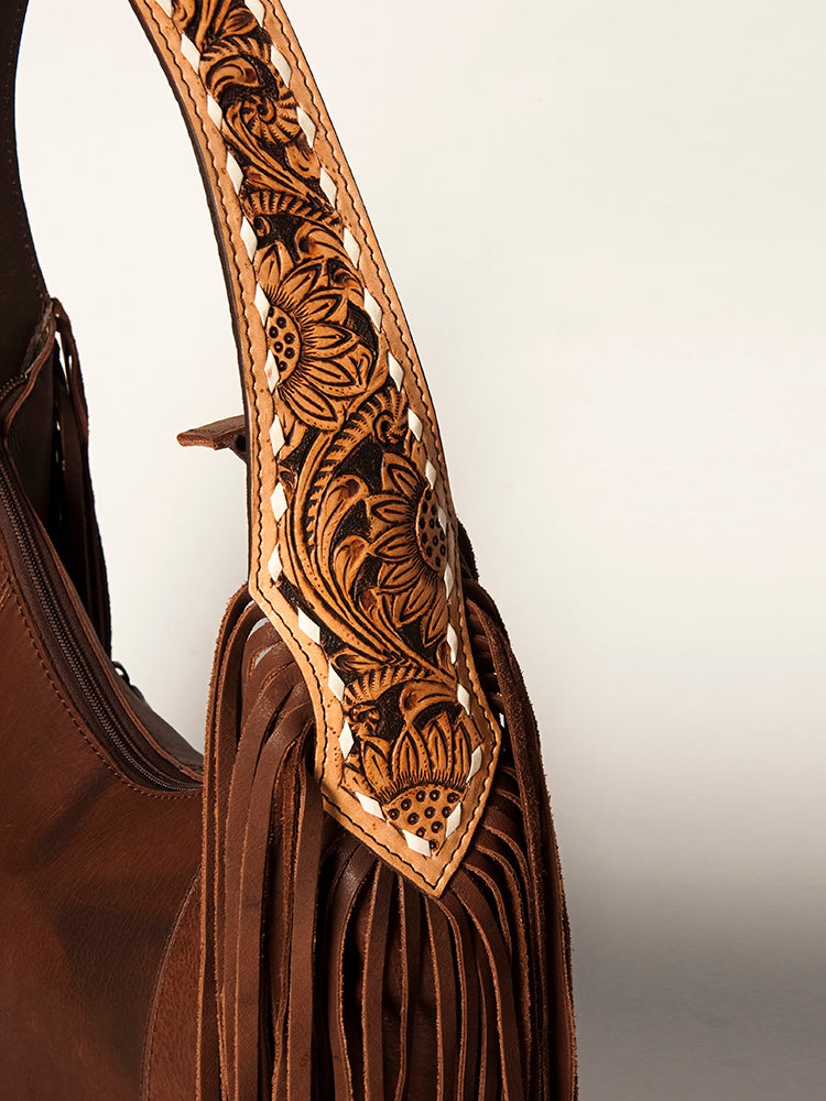 American Darling Hobo Hair-On Genuine Leather Western Women Bag | Handbag Purse Bags for Cute