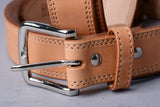 HILASON Western Genuine Leather Belt for Men Women Cowboy Cowgirl Handmade Unisex Full Grain Heavy Duty Belt