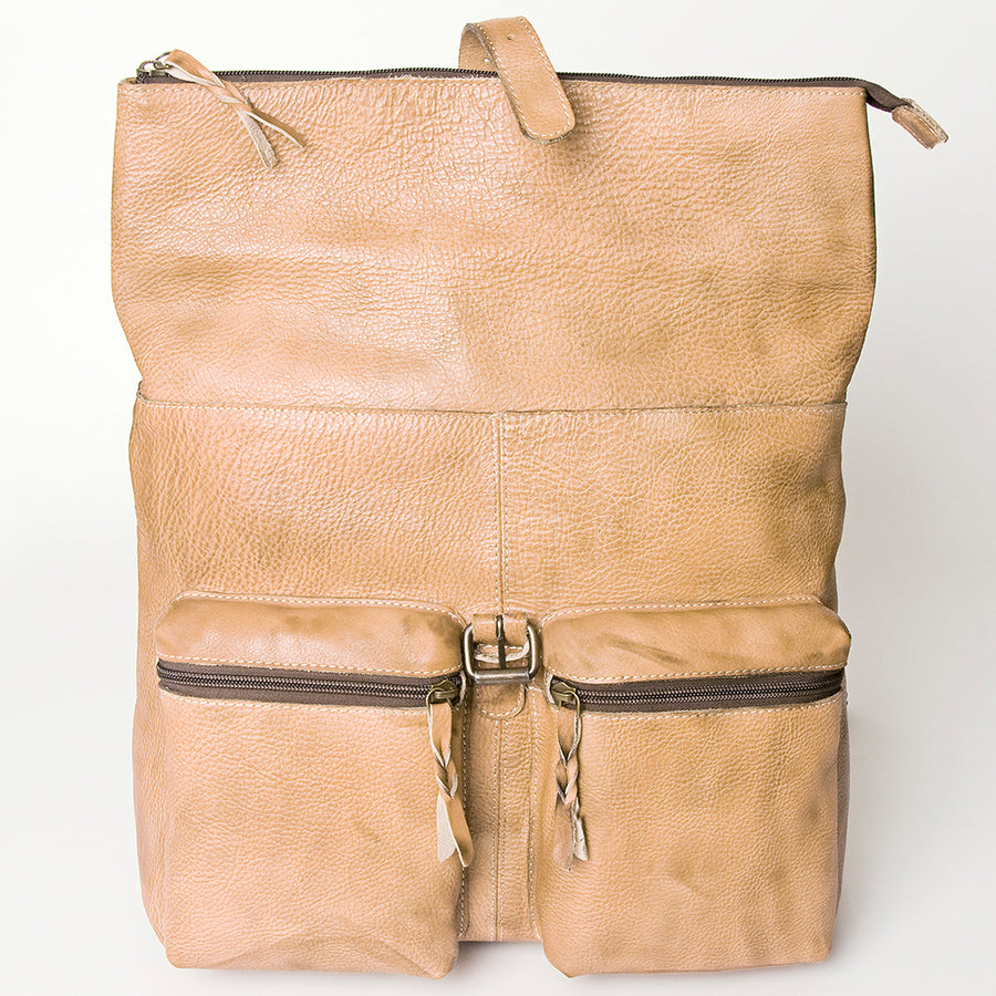 Never Mind Nmbg134A Backpack Vintage Handmade Genuine Cowhide Leather Women Bag Western Handbag Purse