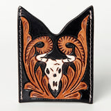 American Darling ADCCF107 Card-Holder Hand Tooled Genuine Leather Women Bag Western Handbag Purse