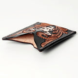 American Darling ADCCF107 Card-Holder Hand Tooled Genuine Leather Women Bag Western Handbag Purse