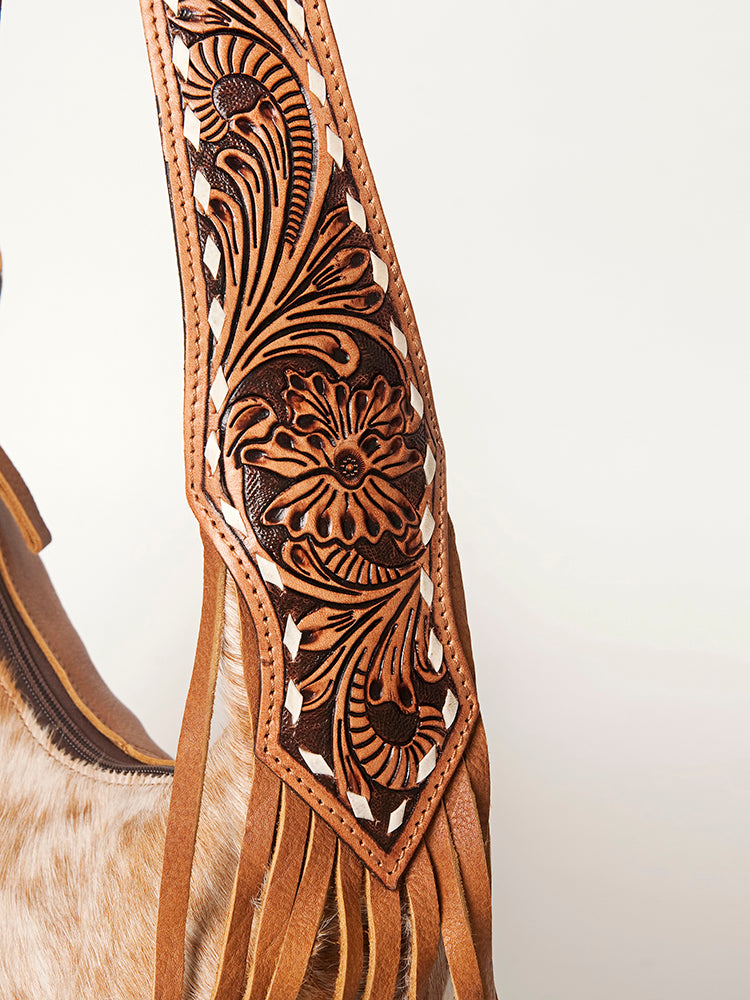 American Darling Hobo Hair On Genuine Leather Western Women Bag | Handbag Purse Bags for Cute