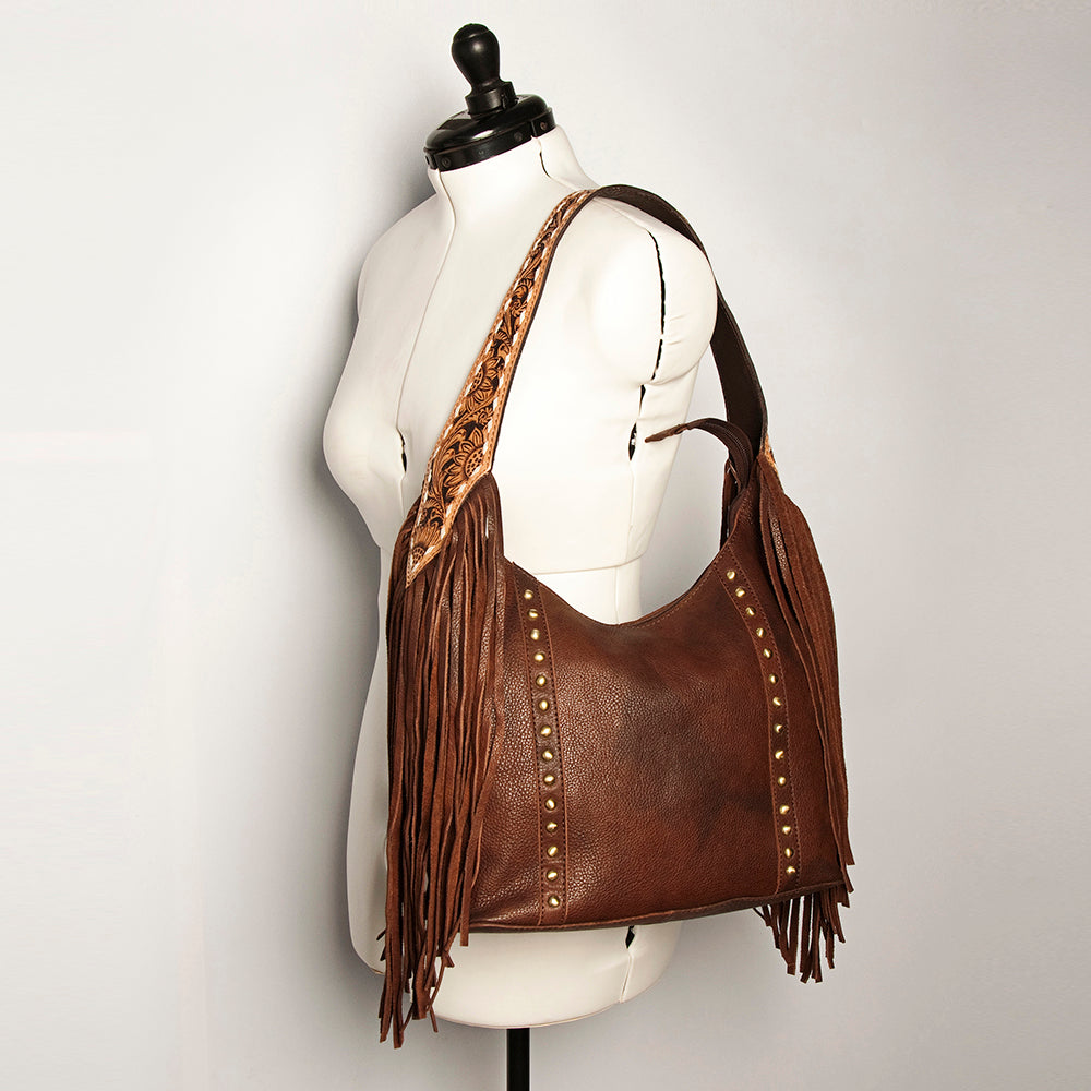 American Darling Hobo Full Grain Genuine Leather Western Women Bag | Handbag Purse for