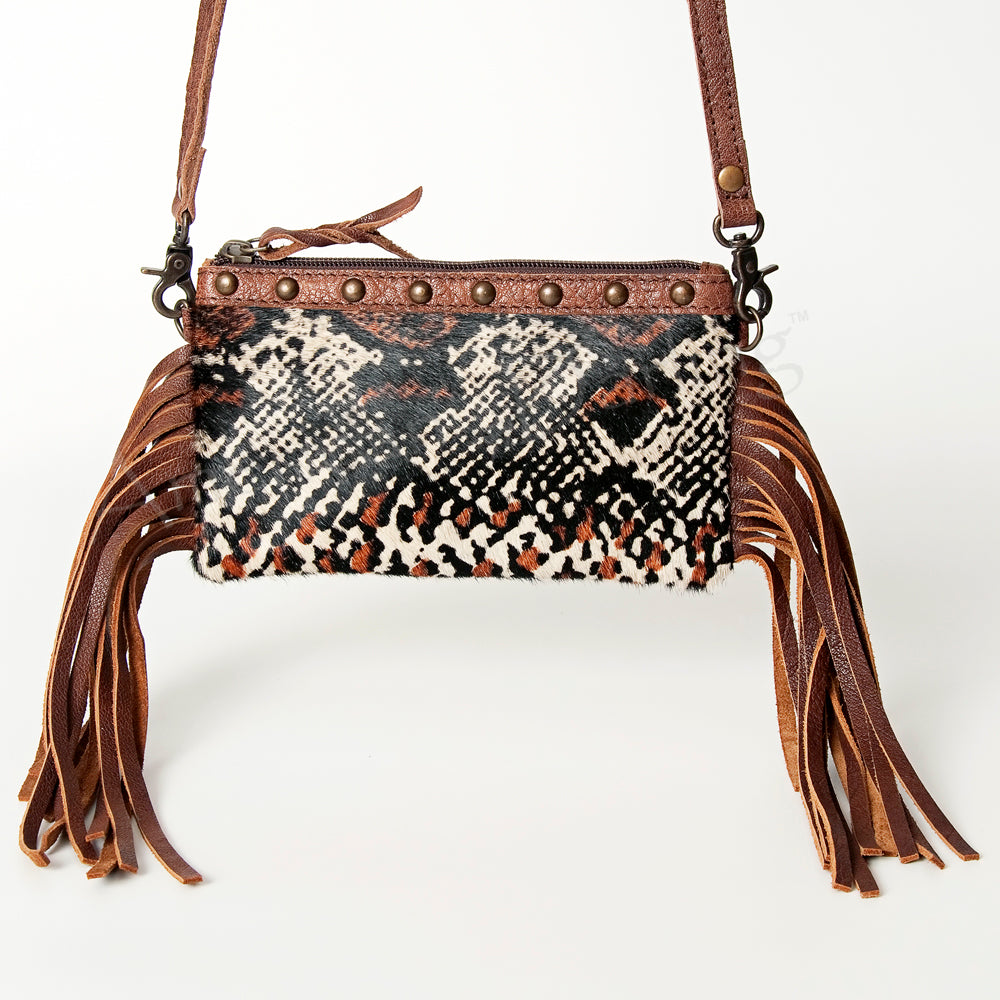 American Darling Small Crossbody Hair On Genuine Leather Western Women Bag Handbag Purse | for Cute