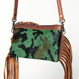 American Darling Small Crossbody Hair On Genuine Leather Western Women Bag Handbag Purse | for Cute