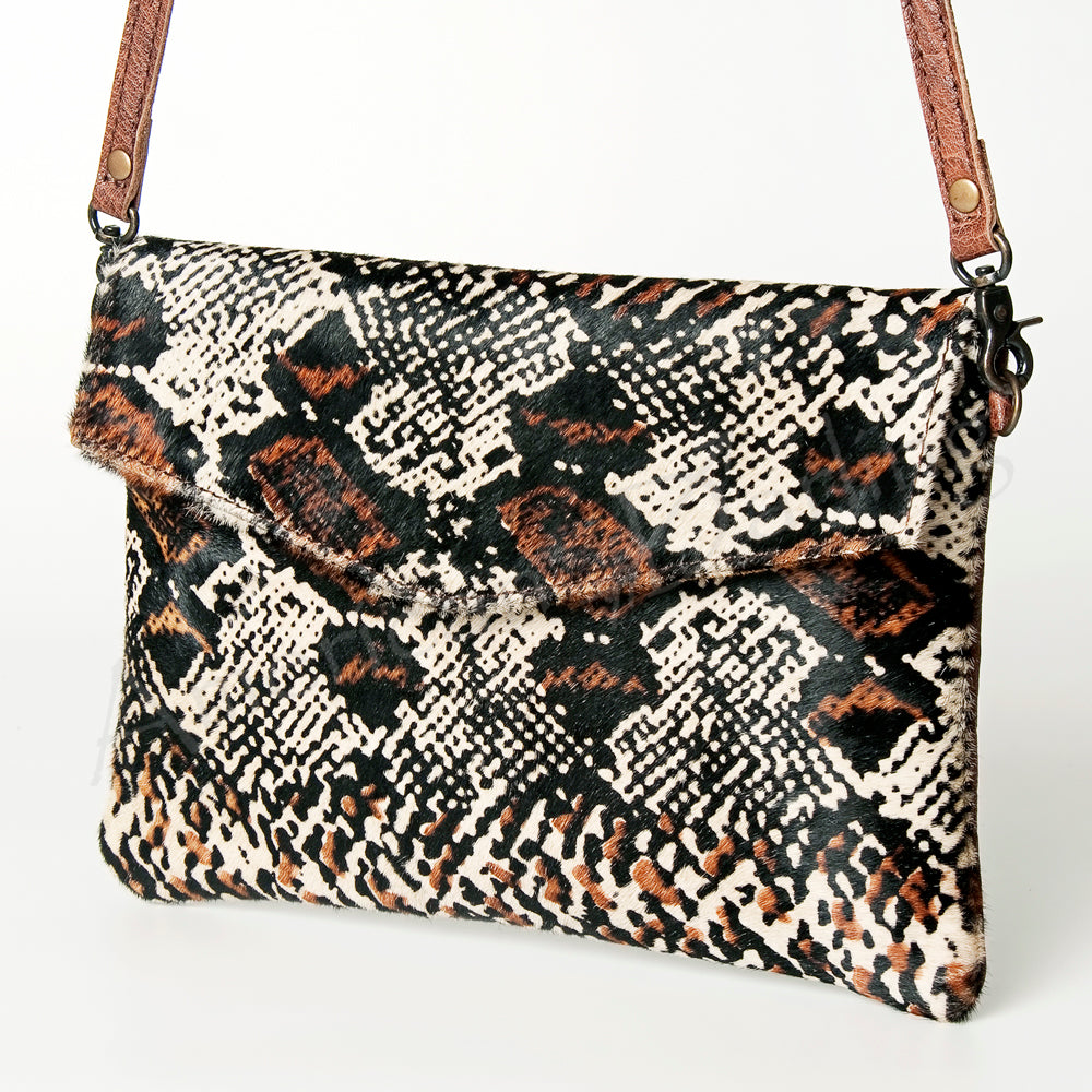 American Darling Envelope Hair-On Genuine Leather Western Women Bag Handbag Purse | for Cute