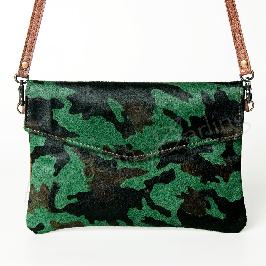 American Darling Envelope Hair-On Genuine Leather Western Women Bag Handbag Purse | for Cute