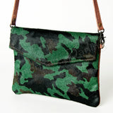 American Darling ADBGS178J Envelope Hair On Genuine Leather women bag western handbag purse