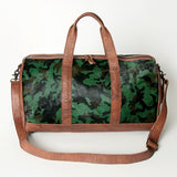American Darling ADBGS174B Duffel Hair On Genuine Leather women bag western handbag purse