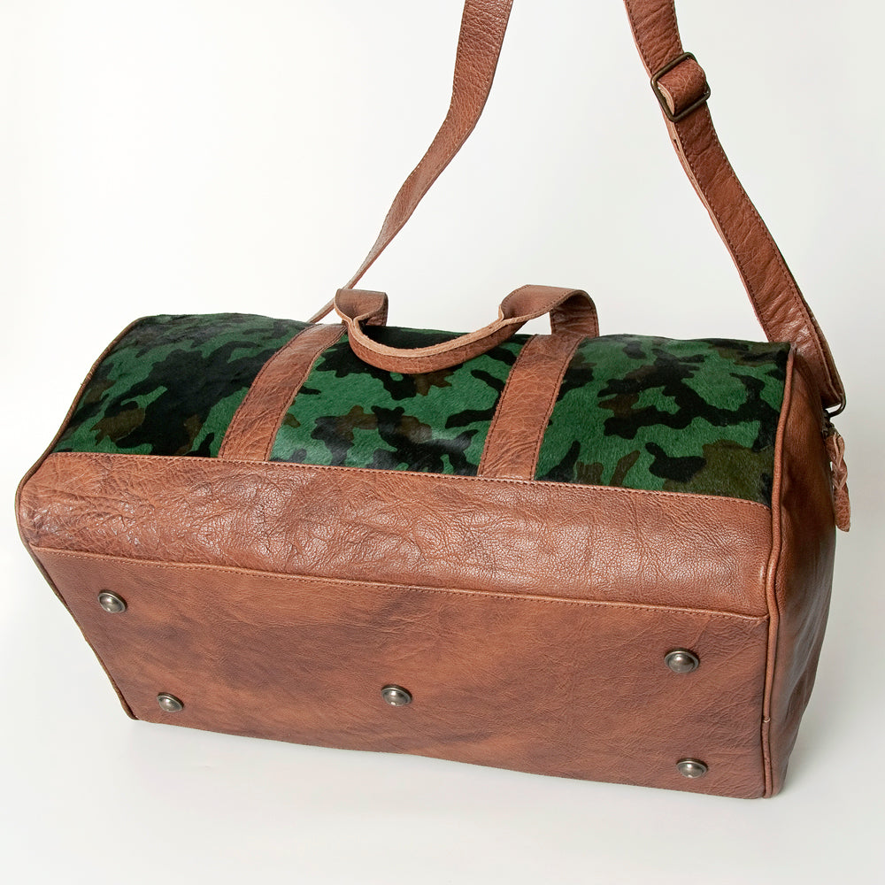 American Darling Duffel Genuine Leather Western Women Bag | Handbag Duffle Weekend Travel Bags for