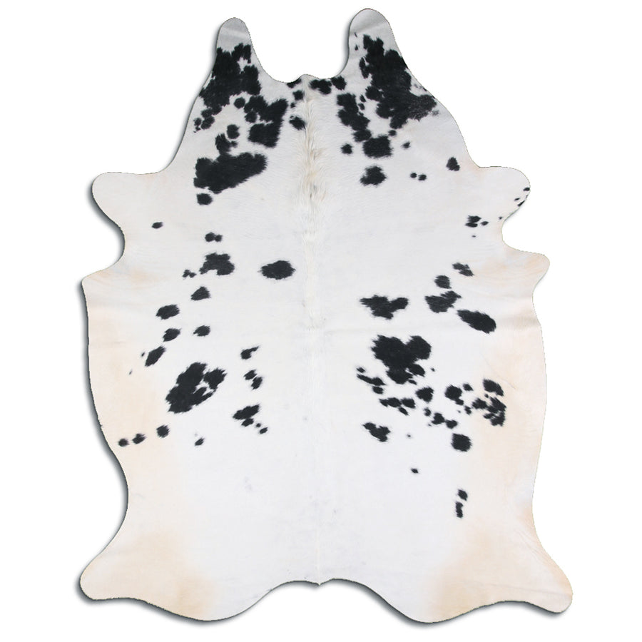 8 Ft X 6.5 Ft Genuine Brazilian Cowhide Skin Rug by Hilason | Hair-On Leather Home Décor Carpet